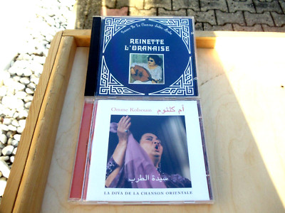 2x1 cd chanson orientale - kolsoum - oranaise (judeo arabe) - weltmusik.
