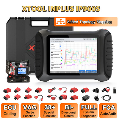 XTOOL Newest IP900S Bidirectional Scan E/CU Coding Topology FCA AutoAuth Tool 