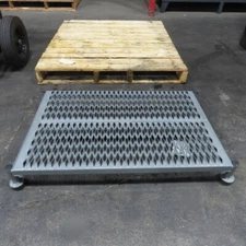 Cotterman 5"- 8" Height Adjustable One Step Work Platform 36" x 23-1/4"