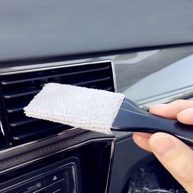 1PC Car Air Vent Dash Dust Brush Detail Detailing Cleaning Brush