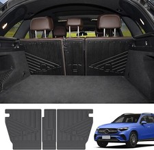 2016-2022 Mercedes-Benz GLC 300 All Weather Seat Backrest Mats Cargo Mat Black