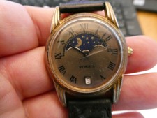 Vintage Fossil Mens Watch Model Fm-1854 