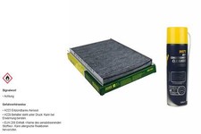 MANN FILTER Innenraumfilter MANNOL Klimareiniger für Fiat Bravo II 1.4 T-Jet
