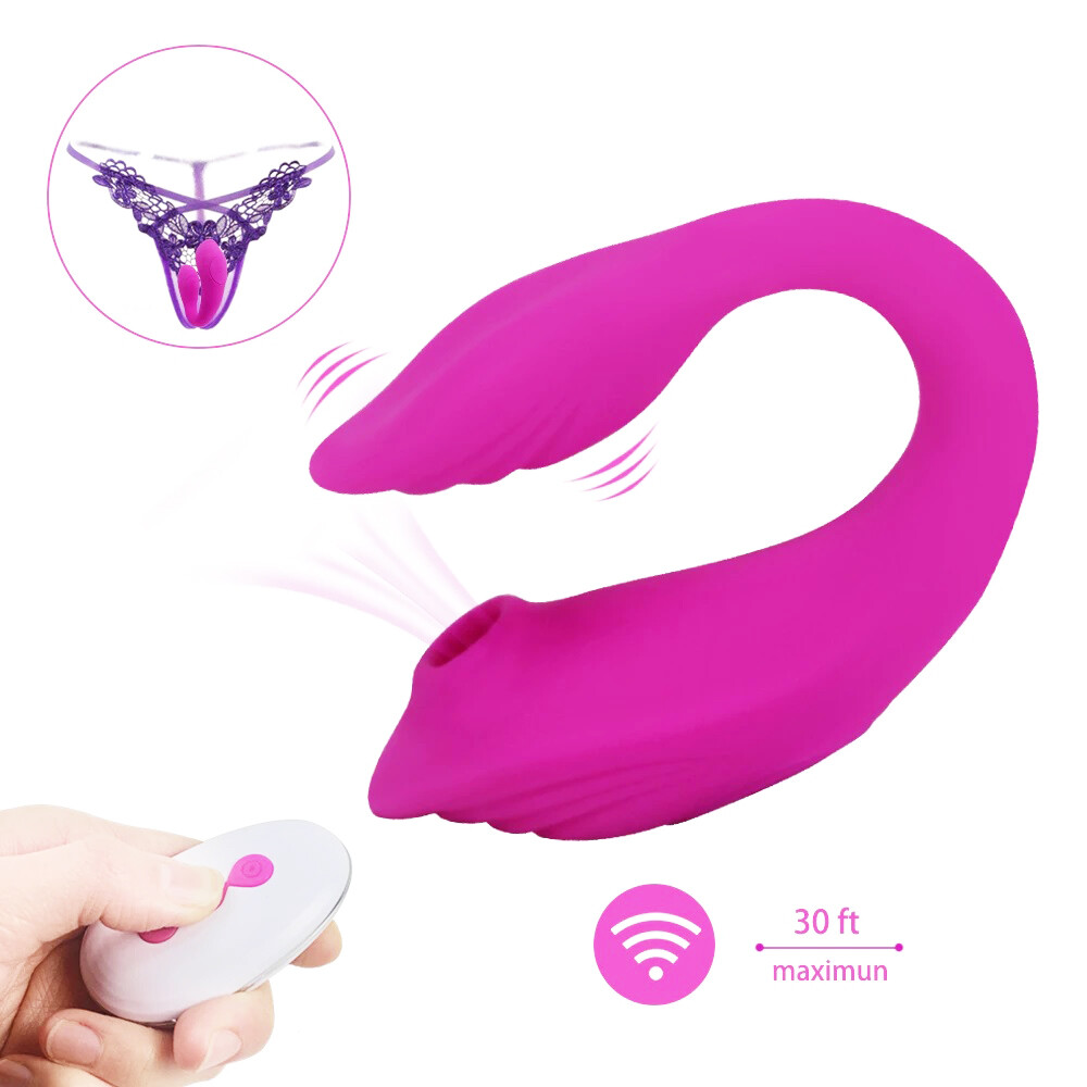 Wireless U-shape Vibrator Adult Sex Toys For Women Couple G Spot Clit  Stimulator | eBay