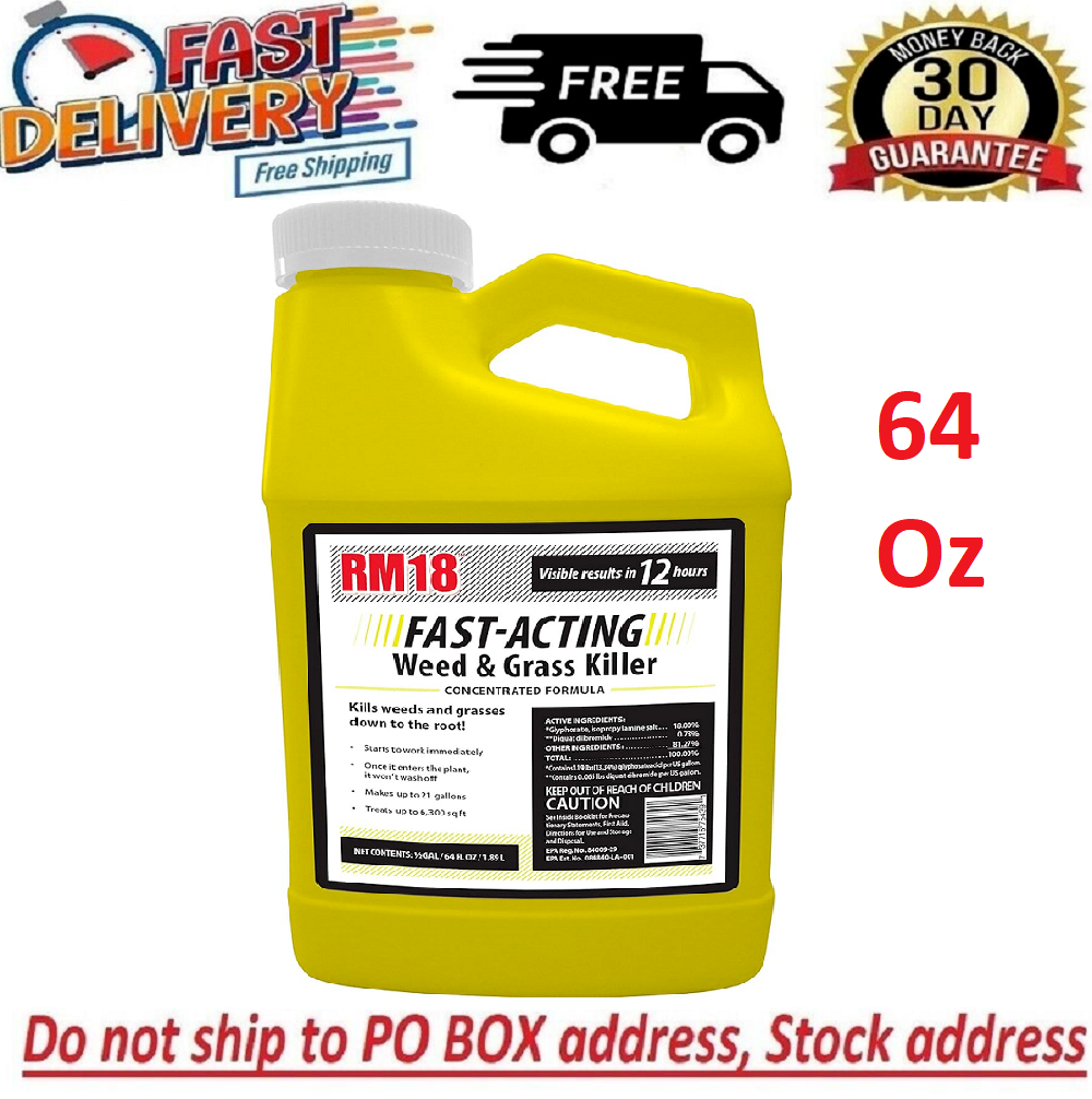 Rm18 Fast Acting Weed Grass Killer, can't be shipped to TX and WA, WV