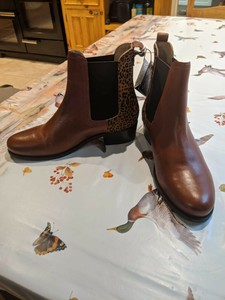 westbourne chelsea boot leopard print