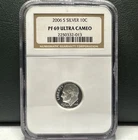 2006 S Silver Dime 10c PF 69 Ultra Cameo
