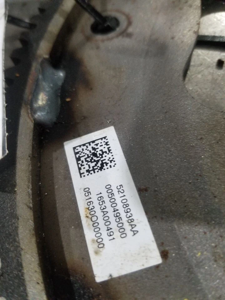 24 JEEP WRANGLER 2.0L FLY WHEEL PLACA FLEXÍVEL - Imagem 2 de 4