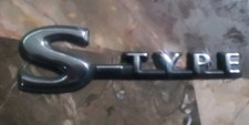Jaguar S-type Emblem Symbol Sign Badge Logo Insignia Genuine Factory Letters Jaguar S-type Emblem Symbol Sign Badge Logo Insignia Genuine Factory Letters