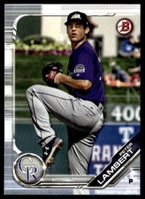 2019 Bowman Prospects Peter Lambert Colorado Rockies #BP-136