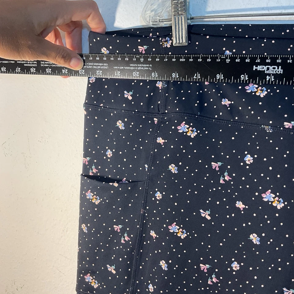 Vera Bradley Leggings Mujer Plus 3XL Azul Ditsy Floral Atletismo Pantalones Cortos Foto 3 de 4