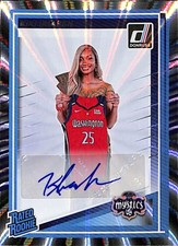 2025 Donruss WNBA Rated Rookies Signatures #94 Kiki Iriafen Auto