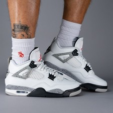 Jordan 4 Retro White Cement 2025 FV5029-100 Men's Size US 7-12