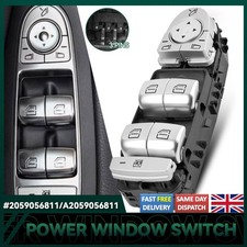 1 Electric 3Pin Driver Window Switch Button For Mercedes A2059056811 A2229056800