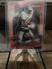 2025 prizm black #40 Emmitt Smith red /299 Dallas Cowboys 