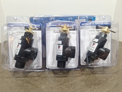 #ad #ad Valley Industries Pressure Relief Valve Regulator 3 4quot; in out 250 PSI AG Sprayer $44.99