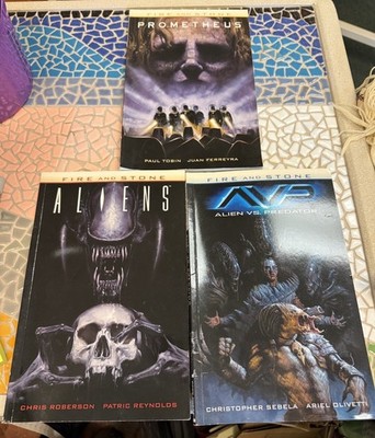Prometheus: Fire and Stone Dark Horse Comics 2015 Part 1 2 & 3