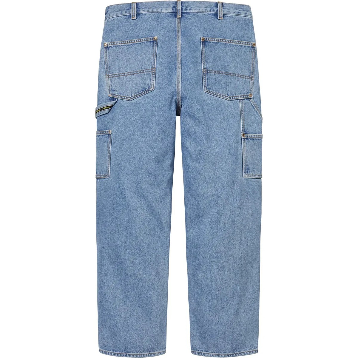 Supreme Double Knee Painter Pant Washed Indigo (24FW) | eBay