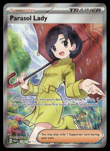 PARASOL LADY 238/182 ULTRA RARE PARADOX RIFT POKEMON HOLO NM