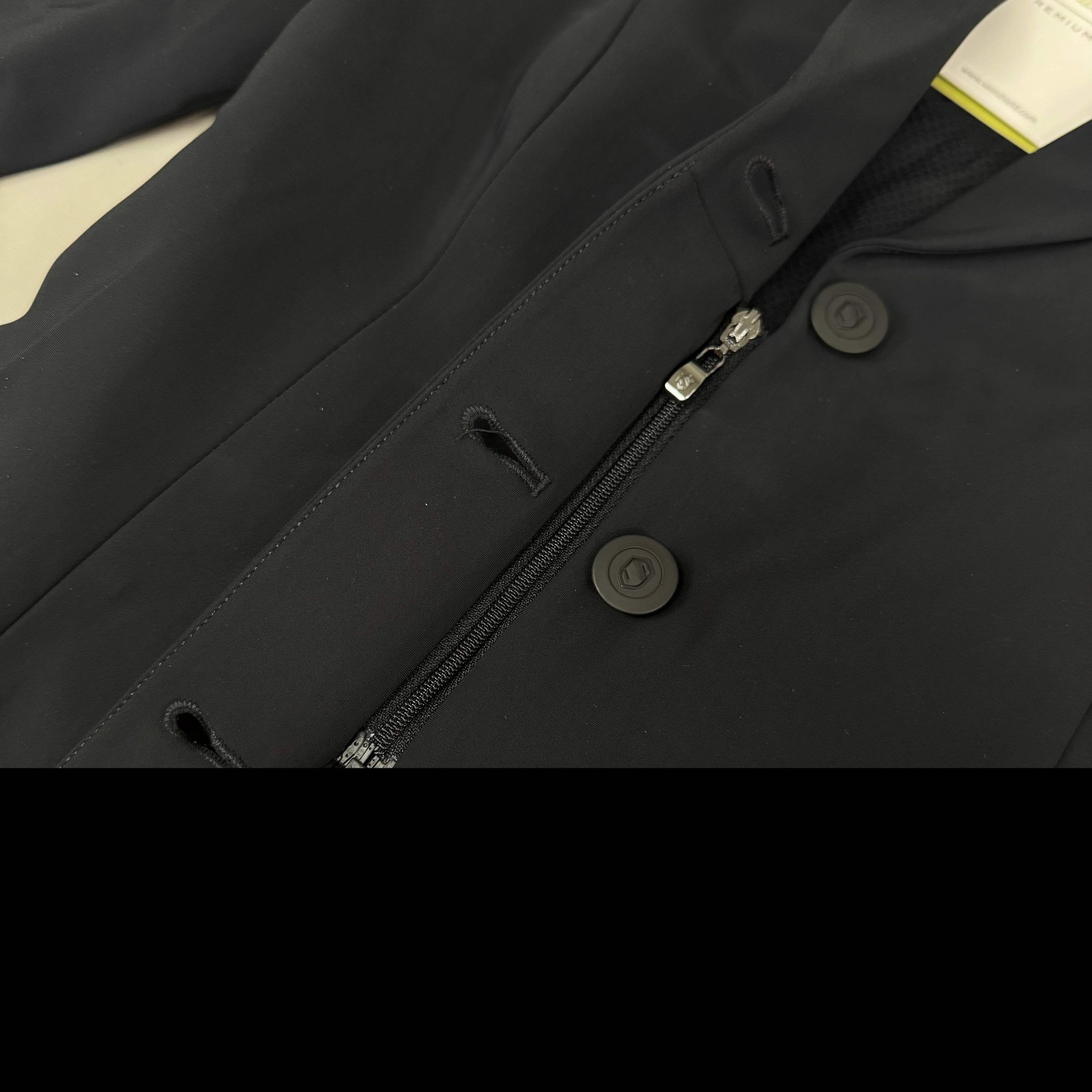 SAMSHIELD Olympe 3 Equestrian Riding Women’s Jacket Sz US 6, UK 8, FR 36 Black