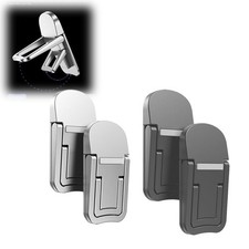 2x Self Adhesive Laptop Stand Mini Macbook Riser Stand Computer Keyboard Holder