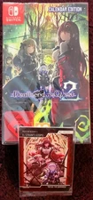 DEATH END REQUEST 2 CALENDAR EDITION NINTENDO SWITCH &  RARE COLLECTOR'S CARDS