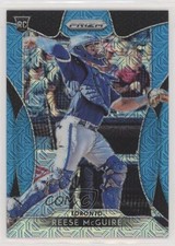 2019 Panini Prizm Blue Mojo Prizm 244/399 Reese McGuire #65 Rookie RC k5g