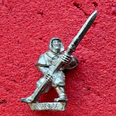 AD&D D&D ORIENTAL HEROES ADVENTURERS NINJA SPEAR OOP METAL CITADEL RPG MINIATURE