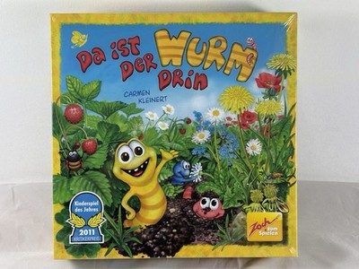Zoch Da ist der Wurm drin Seald Brettspiel Kinderspiel des Jahres 2011 Tiere