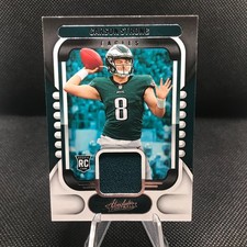 2022 Panini Absolute Carson Strong Absolute ROOKIE Materials RELIC ARM-11 MEM RC