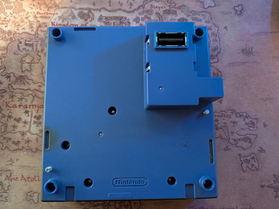 Official Nintendo Gamecube Gameboy Player Purple Indigo Violet DOL-017 No Disc - Image 2 of 4