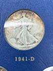 1941 D Walking Liberty Half Dollar - Very Good