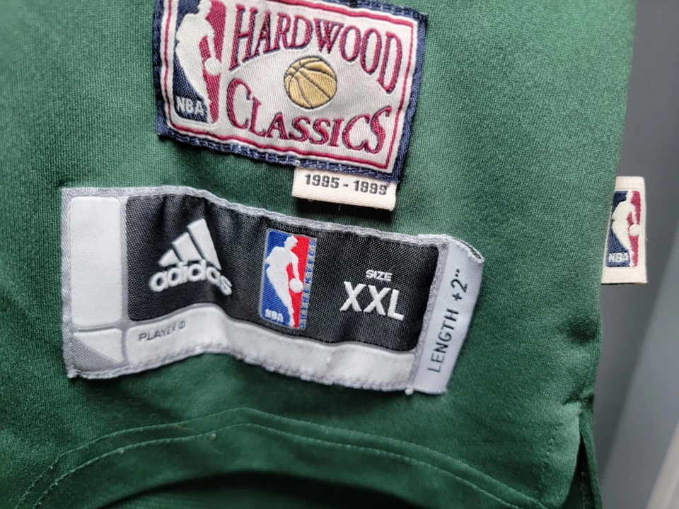 Monta Ellis  Milwaukee Bucks Jersey  XXL NBA Hardwood Classics 1995-1996 Rare - Image 3 of 4