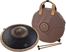 MEINL Sonic Energy Collection Octave Steel Tongue Drum D Kurd 16 inches Black/La