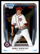 Mike Wright 2011 Bowman Draft Picks & Prospects #BDPP11 Nationals MLB READ