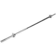 Heavy Duty 4ft Gym Spinlock Barbell Weight Bar