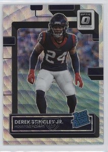 2022 Panini Donruss Optic Rated Wave Prizm /300 Derek Stingley Jr #244 Rookie RC