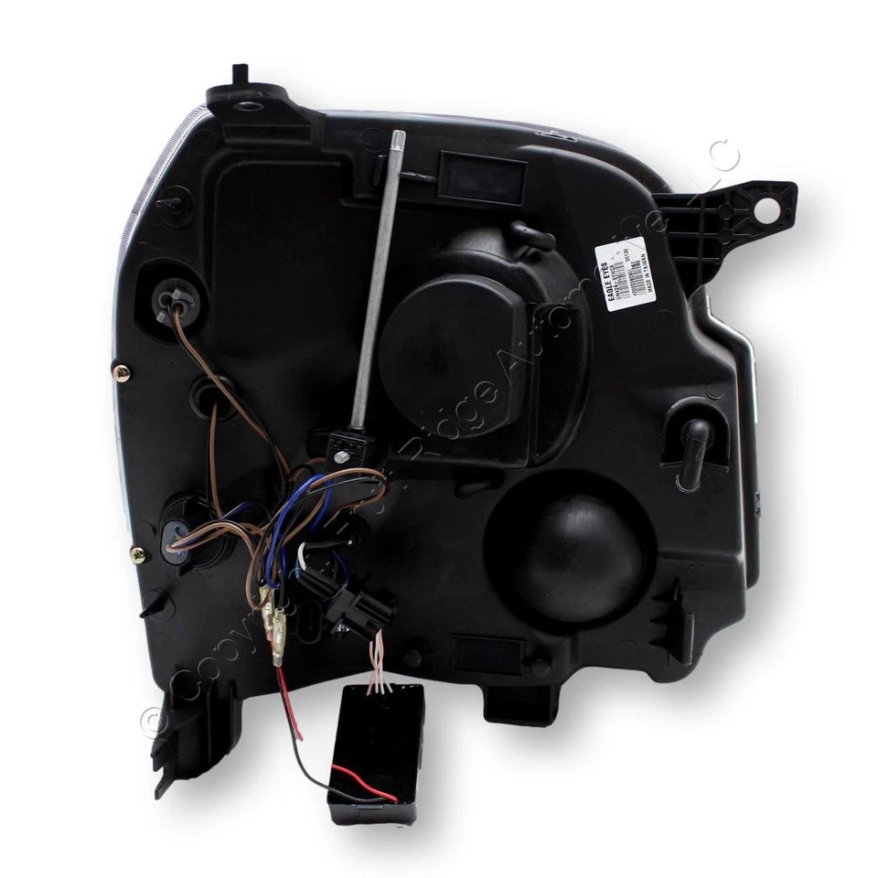 Anzo 111147 Left Side ONLY Chrome Projector Headlight with RX Halo - Imagem 4 de 4