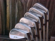 Titleist 710 CB / MB Forged Cavity Muscle Back Golf Clubs Set S Flex