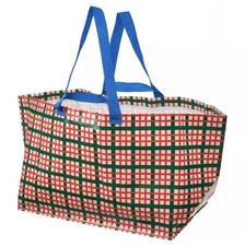 Cool! IKEA VINTERFINT HUGE 19 Gal. Reusable Shopping bag tote checkered  2025