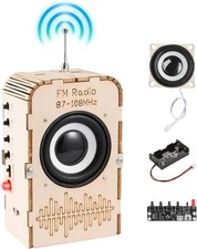 NEW DIY FM Radio Kit for Kids Electronics Science  Circuit Project Great Gift