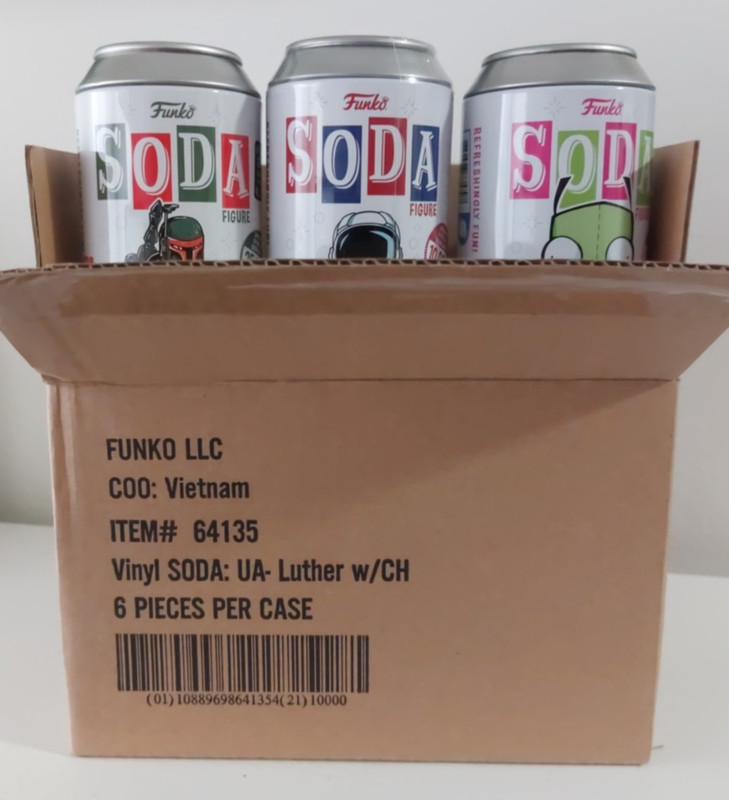 6 Funko Sodas Sealed Astronaut & Luther Open Darth Vader Boba Fett Gir Hendrix