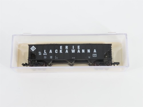 Spur N Atlas 32701 EL Erie Lackawanna 90 Tonnen 3-Bay Hopper Car #33663 | Zustand: Used
