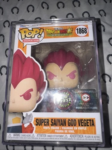 Funko, Pop, Dragon Ball Z, Super Saiyan, God, Vegeta Chase