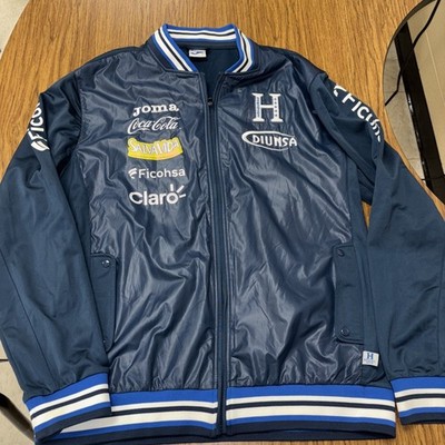 Honduras Soccer 2014 Jacket Men s XL Fifa World Cup Brazil Blue White Joma EUC