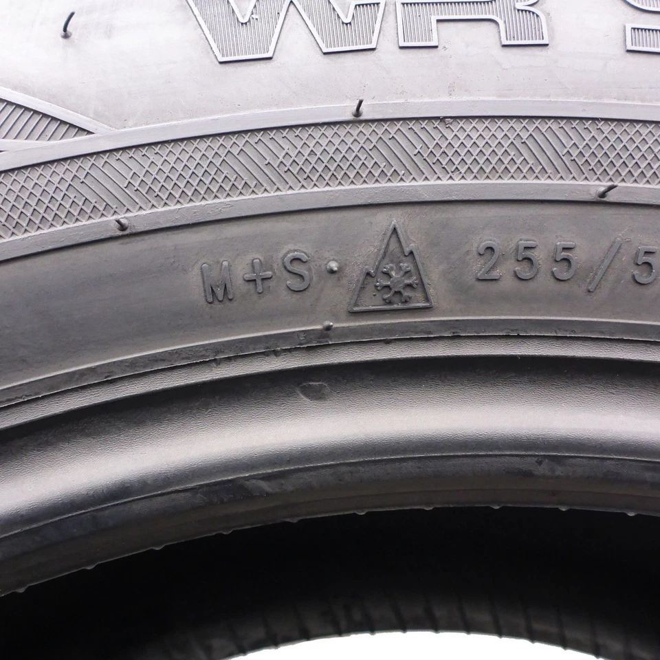 255 55 20 4x NOKIAN 255/55 R20 110V WR SUV 3 Winter Tyres 7.2-8.2mm 2017 - Image 2 of 4