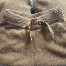 Kids Zara Brown Wooly Tracksuit Bottoms Age 5