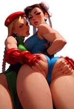 Chun Li Cammy Vinyl Car Decal Sticker 7" Weatherproof