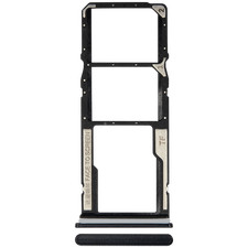 Replacement Sim Card Tray Compatible For Xiaomi Redmi 10A Charcoal Black