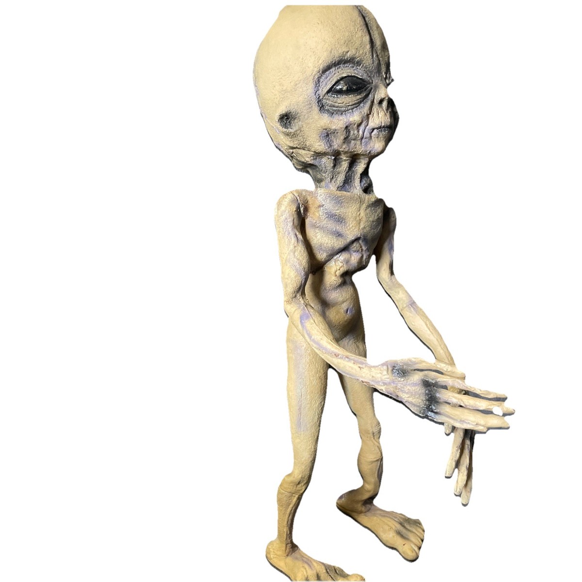 Vintage Boyd Bushman Realistic 20” Alien Grey Area 51 Posable Prop